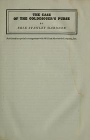 Cover of: The case of the golddigger's purse by Erle Stanley Gardner