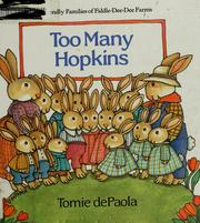 Cover of: Too many Hopkins by Jean Little