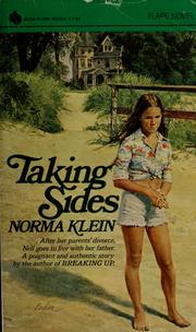 Cover of: Taking sides by Norma Klein