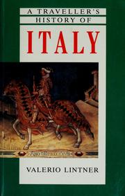 Cover of: Traveller's History of Italy (Traveller's Histories) by Valerio Lintner
