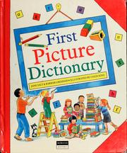 Cover of: First Picture Dictionary