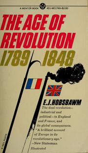 Cover of: The age of revolution, 1789-1848 by Eric Hobsbawm