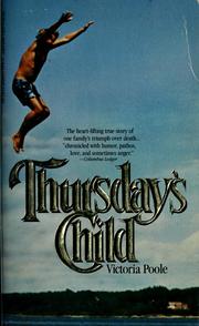 Cover of: Thursday's child by Victoria Poole