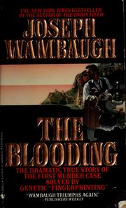 Cover of: The blooding by Joseph Wambaugh