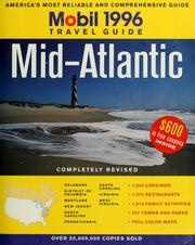Cover of: 1996 Mobil travel guide, Mid-Atlantic by Mobil Oil Corporation