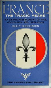 Cover of: France by Sisley Huddleston