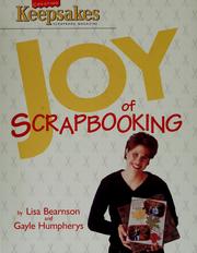 Cover of: Joy of scrapbooking