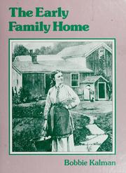 Cover of: The early family home