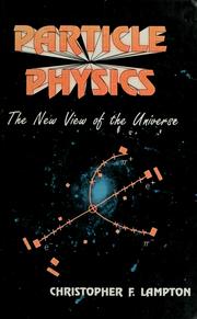 Cover of: Particle physics