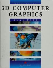 Cover of: 3D computer graphics by Alan H. Watt