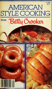 Cover of: American style cooking from Betty Crocker.