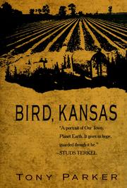 Cover of: Bird, Kansas by Tony Parker