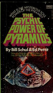 Cover of: The psychic power of pyramids