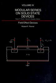 Cover of: Field effect devices by Robert F. Pierret