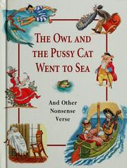 Cover of: The owl and the pussy cat went to sea by Edward Lear