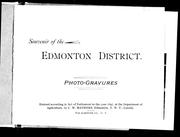Cover of: Souvenir of the Edmonton district by C. W. Mathers