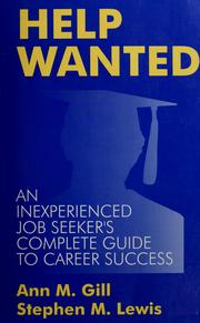 Cover of: Help wanted by Ann Gill