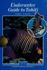 Cover of: Underwater guide to Tahiti by Raymond Bagnis