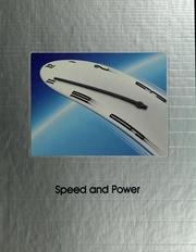Cover of: Speed and power