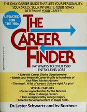 Cover of: The career finder by Lester Schwartz