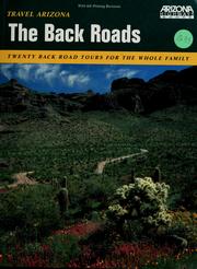 Cover of: Travel Arizona: The Back Roads  by James E. Cook