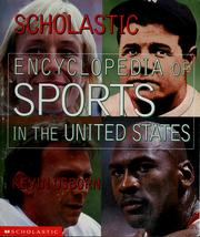 Cover of: Scholastic encyclopedia of sports in the United States