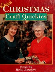 Cover of: Aleene's Christmas craft quickies