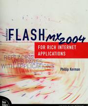Cover of: Macromedia Flash MX 2004 for rich Internet applications