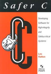 Safer C : developing software for high-integrity and safety-critical systems