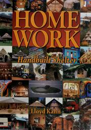 Cover of: Home Work: Handbuilt Shelter