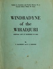 Windradyne of the Wiradjuri by T. Salisbury