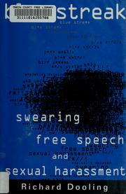 Cover of: Blue streak: swearing, free speech, and sexual harassment