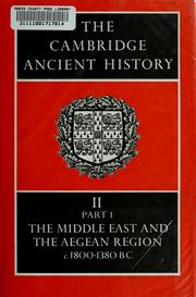 Cover of: The Cambridge ancient history