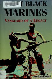 Cover of: First Black Marines: vanguard of a legacy