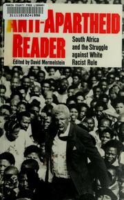 Cover of: The Anti-Apartheid reader by edited by David Mermelstein.
