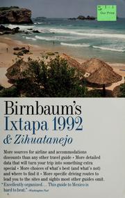 Birnbaum's Ixtapa & Zihuatanejo 1992 by Stephen Birnbaum