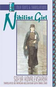 Cover of: Nihilist girl