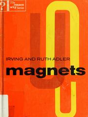 Cover of: Magnets by Irving Adler