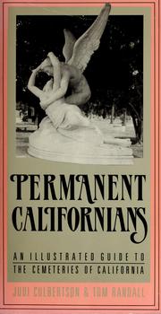 Cover of: Permanent Californians by Judi Culbertson