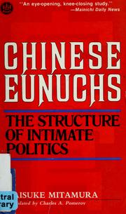 Cover of: Chinese Eunuchs by Taisuke Mitamura