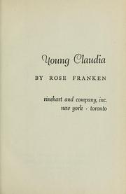 Cover of: Young Claudia