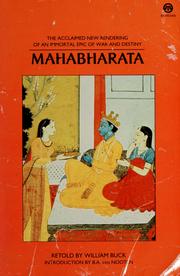 Cover of: Mahabharata by William Buck