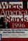 Cover of: Where America Stands 1996 (Where America Stands)