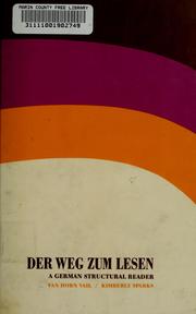 Cover of: Der Weg zum Lesen by Van Horn Vail