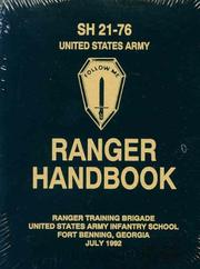 Cover of: Ranger Handbook