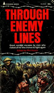 Cover of: Through enemy lines