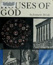 Cover of: Houses of God. by Jeannette Mirsky