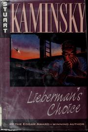 Cover of: Lieberman's choice by Stuart M. Kaminsky