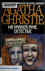 Cover of: Mr. Parker Pyne, detective