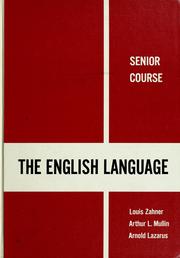 Cover of: The English language by Louis Zahner